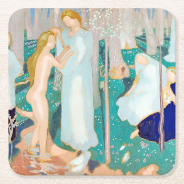 Dessous De Verre Carré Springtime, Maurice Denis (Devant)