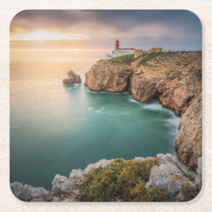 Dessous De Verre Carré St Vincent de cap   Sagres, Algarve, Portugal