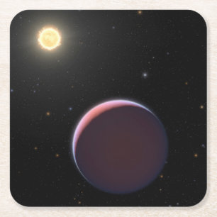 Dessous De Verre Carré Star Kepler 51 et Trois planètes géantes comme le 