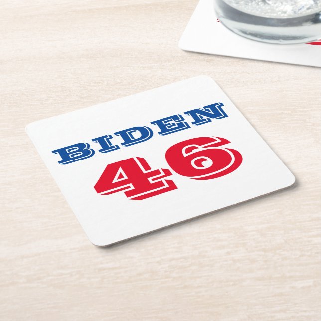 Dessous De Verre Carré Style Biden 46 (Incliné)