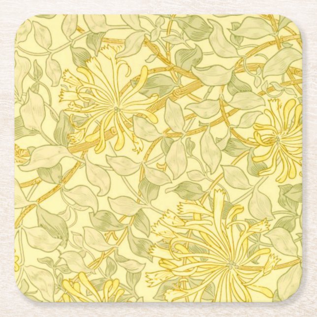 Dessous De Verre Carré Succès jaune (Devant)