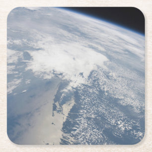 Dessous De Verre Carré Sunglint Sur La Côte Du Massachusetts.