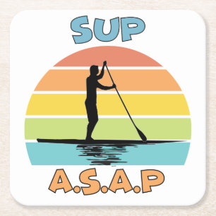 Dessous De Verre Carré SUP ASAP Stand Up Paddling