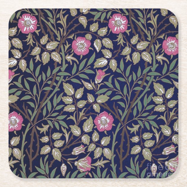 Dessous De Verre Carré Sweet Briar, William Morris (Devant)