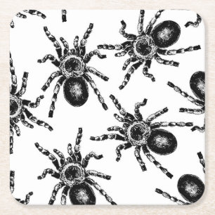 Dessous De Verre Carré Tarantula