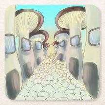 Tasses de ville champignon