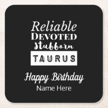 Taurus Zodiac Fun Caractéristiques Anniversaire
