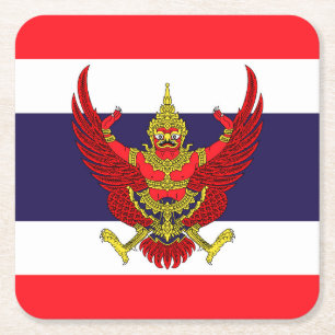 Dessous De Verre Carré Thaïlande