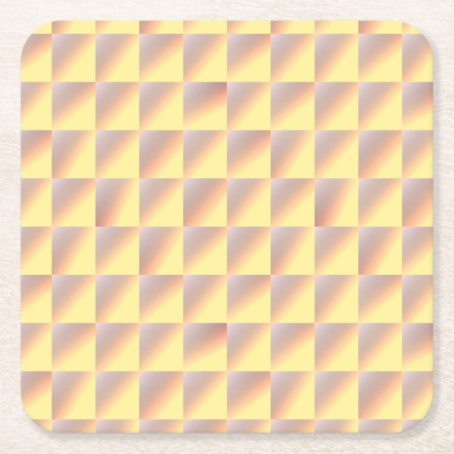 Dessous De Verre Carré Tone-on-tone Squares. (Devant)
