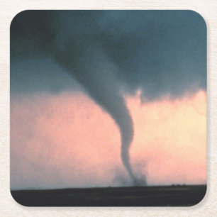 Dessous De Verre Carré Tornade