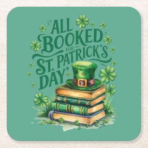 Dessous De Verre Carré Tous Réservés pour la St. Patrick's Day