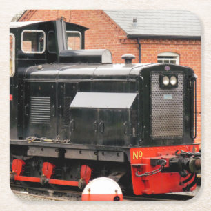 DESSOUS DE VERRE CARRÉ TRAIN DIESEL