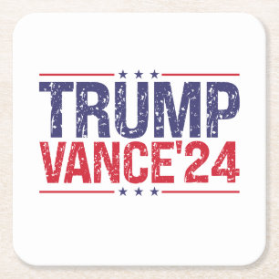 Dessous De Verre Carré Trump Vance 2024