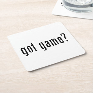 Dessous De Verre Carré tu as du jeu ?