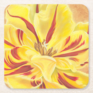 Dessous De Verre Carré Tulip Power II