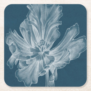 Dessous De Verre Carré Tulipe monochrome II