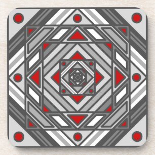 Dessous de verre Carré Tunnel Vision