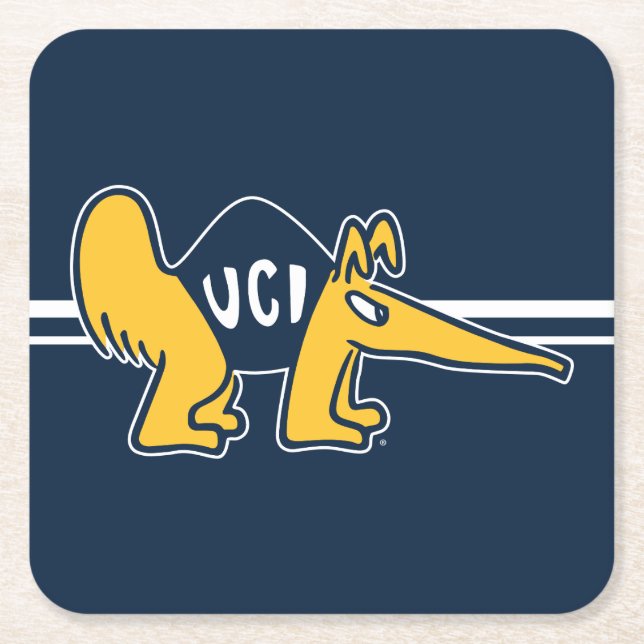 Dessous De Verre Carré UC Irvine | Anteaters UCI (Devant)