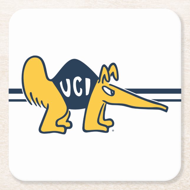 Dessous De Verre Carré UC Irvine | Anteaters UCI (Devant)