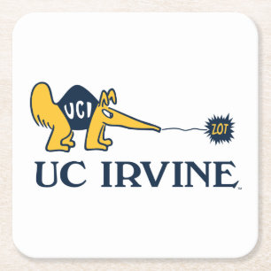 Dessous De Verre Carré UC Irvine   UCI Anteaters Zot!