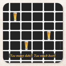Underlägg — Living beer dots
