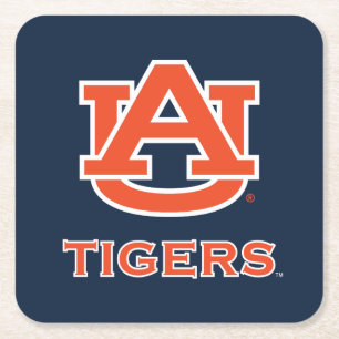 Dessous De Verre Carré Université d'Auburn   Auburn