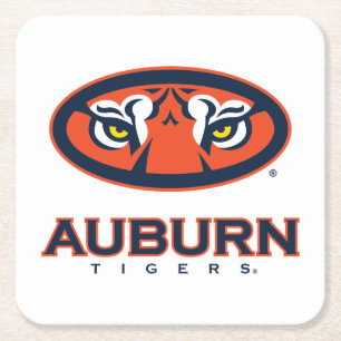 Dessous De Verre Carré Université d'Auburn   Auburn Tigers