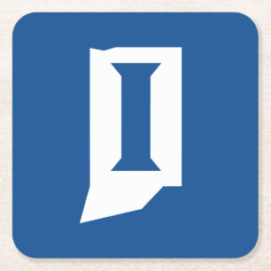 Dessous De Verre Carré Université d'État de l'Indiana