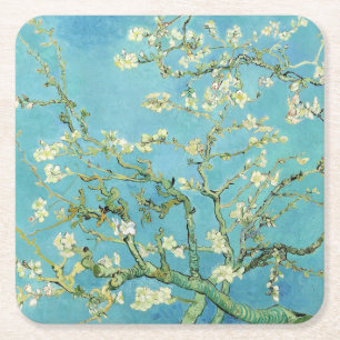 Dessous De Verre Carré Van Gogh Almond Blossoms