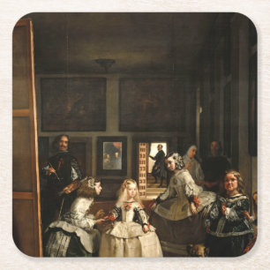 Dessous De Verre Carré VÉLAZQUEZ - Las Meninas 1656