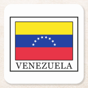 Dessous De Verre Carré Venezuela