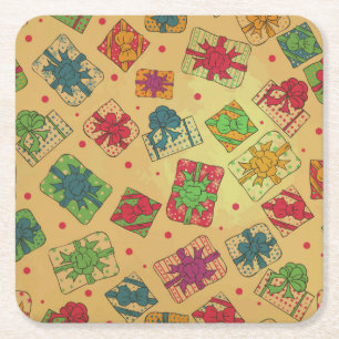 Dessous De Verre Carré Venin de Christmas