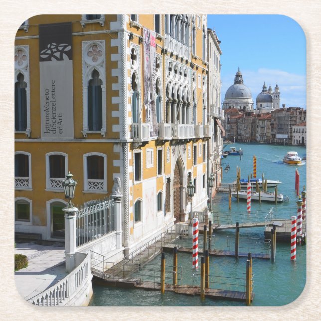 Dessous De Verre Carré Venise Italie (Devant)