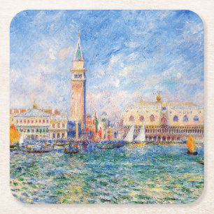 Dessous De Verre Carré Venise, Venezia, Renoir