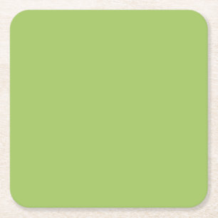 Dessous De Verre Carré Vert ressort, Vert clair clair clair clair, Vert c