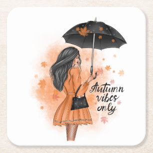 Dessous De Verre Carré Vibes Automne Seulement Automne Fashion Girl