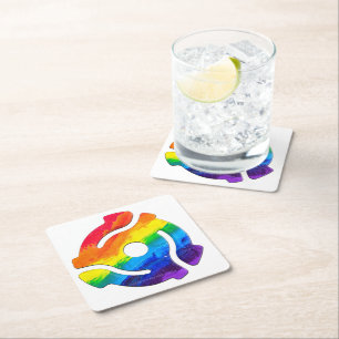 Dessous De Verre Carré Vibran de l'adaptateur d'enregistrement SlipperyJo