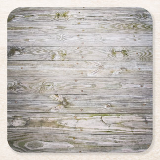 Dessous De Verre Carré Vieux bois de dock