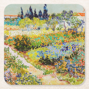 Dessous De Verre Carré Vincent van Gogh - Jardin à Arles
