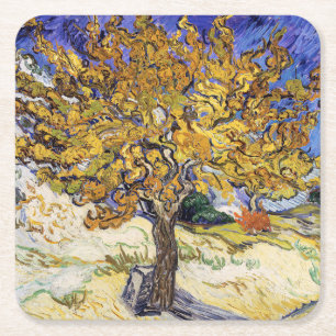 Dessous De Verre Carré Vincent van Gogh - Le Mulberry Tree