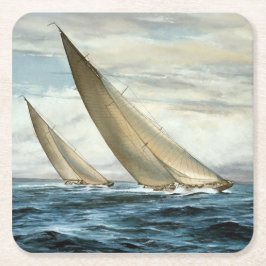Dessous De Verre Carré Voile