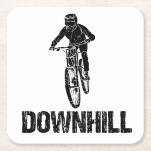 Dessous De Verre Carré VTT Downhill