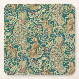 Dessous De Verre Carré Walter Morris "Forêt"