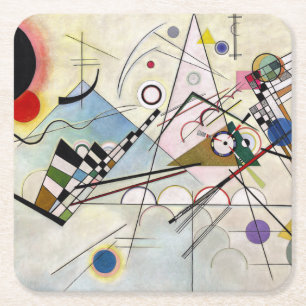 Dessous De Verre Carré WASSILY KANDINSKY - Composition VIII 1923