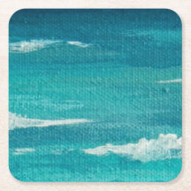 Whitecaps Eaux du Golfe Turquoise Chaudes