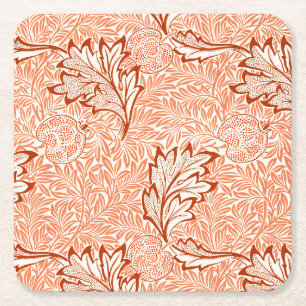 Dessous De Verre Carré William Morris Botanical Apple Design