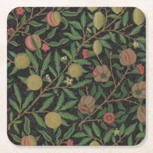 Dessous De Verre Carré William Morris grenade classique fruits