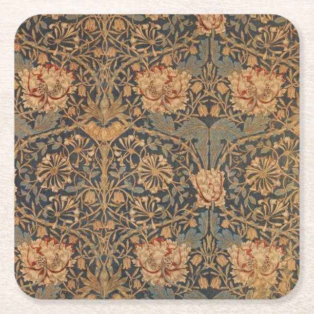 Dessous De Verre Carré William Morris Honeysuckle Rich Wallpaper (Devant)