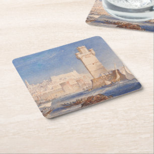 Dessous De Verre Carré William Turner Rhodes