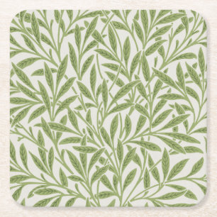 Dessous De Verre Carré Willow Motif, William Morris